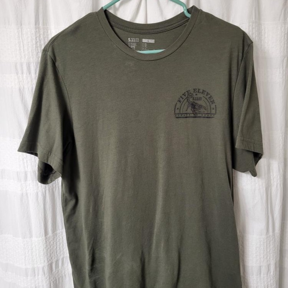 5.11 Tactical Green Short Sleeve Tee